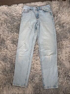 Garage Light Blue Straight Leg Jeans size 1
